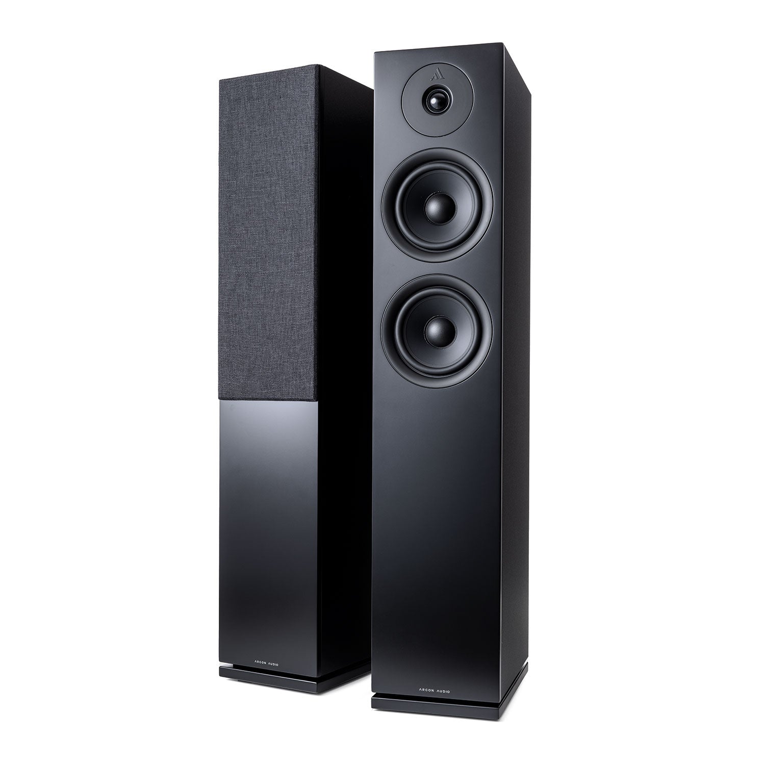Classic Best Buy Floor Standing Speakers FORUS 55 Black (PVC)