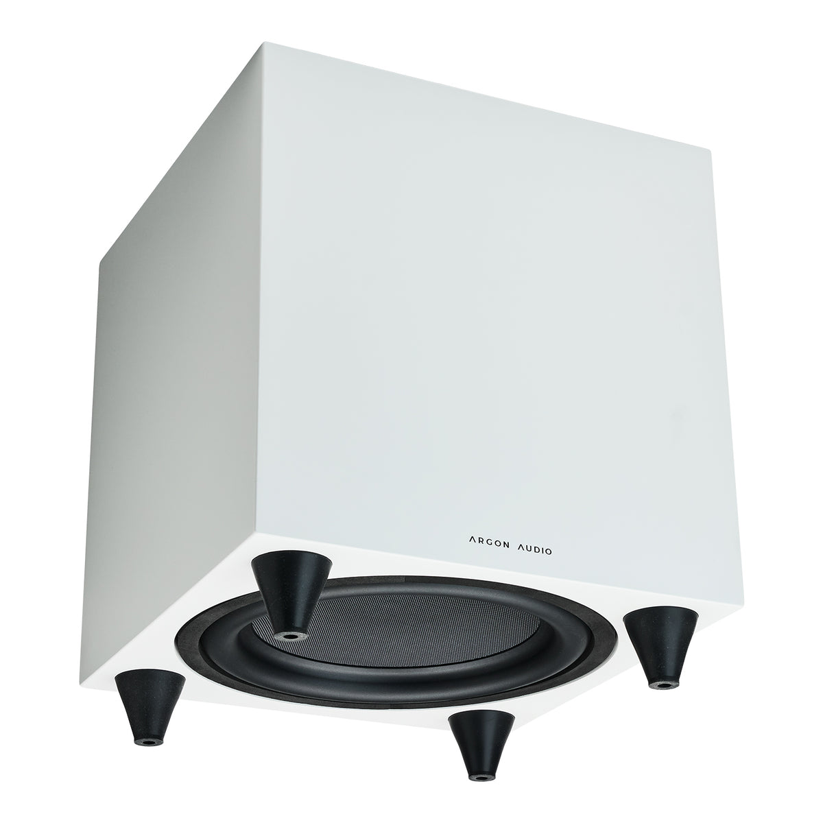 Tylny panel Argon Audio BERLIN SUB 10 White z wejściami RCA i XLR