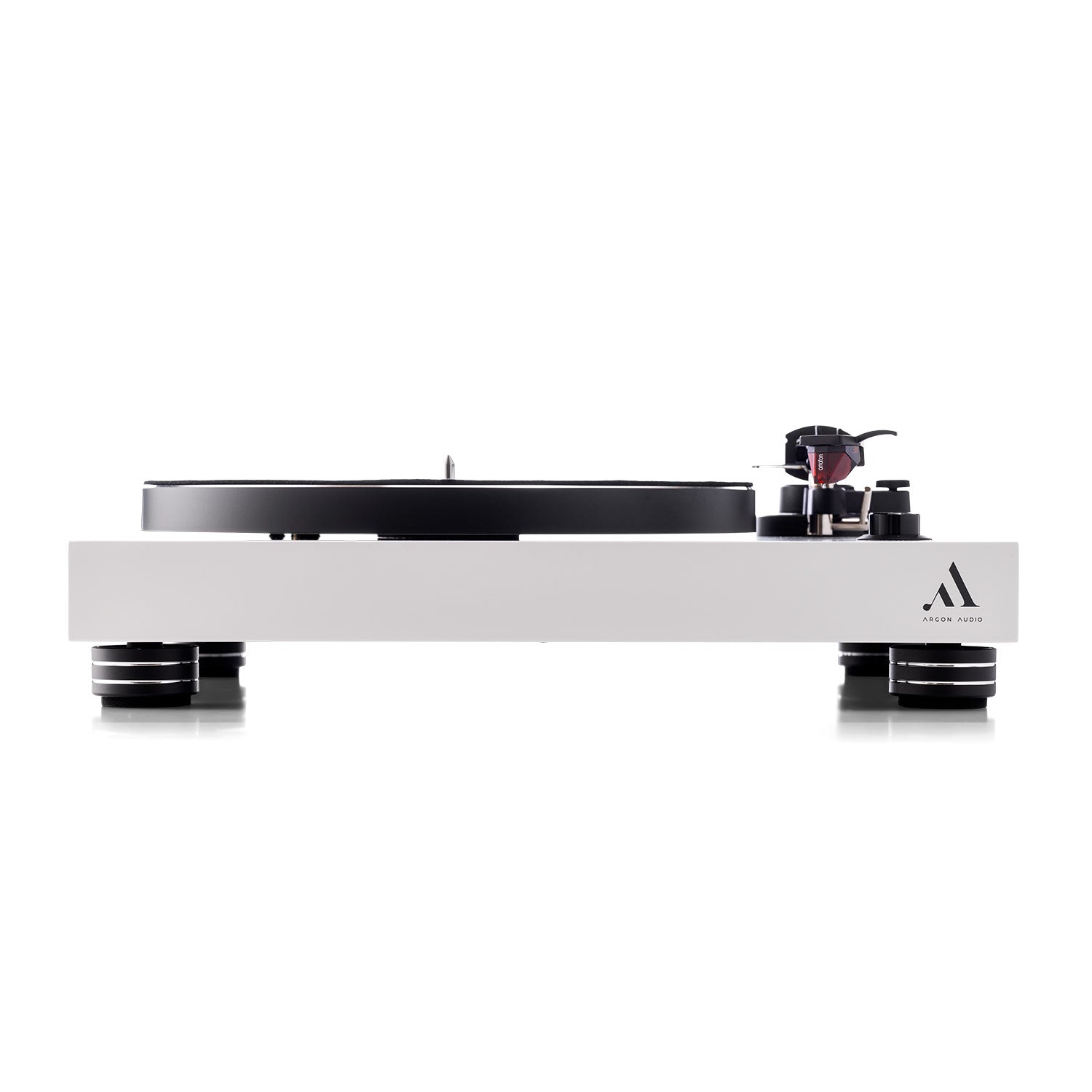 Argon Audio TT-4 Turntable with Built-In Preamp #color_White Matt Lacquer